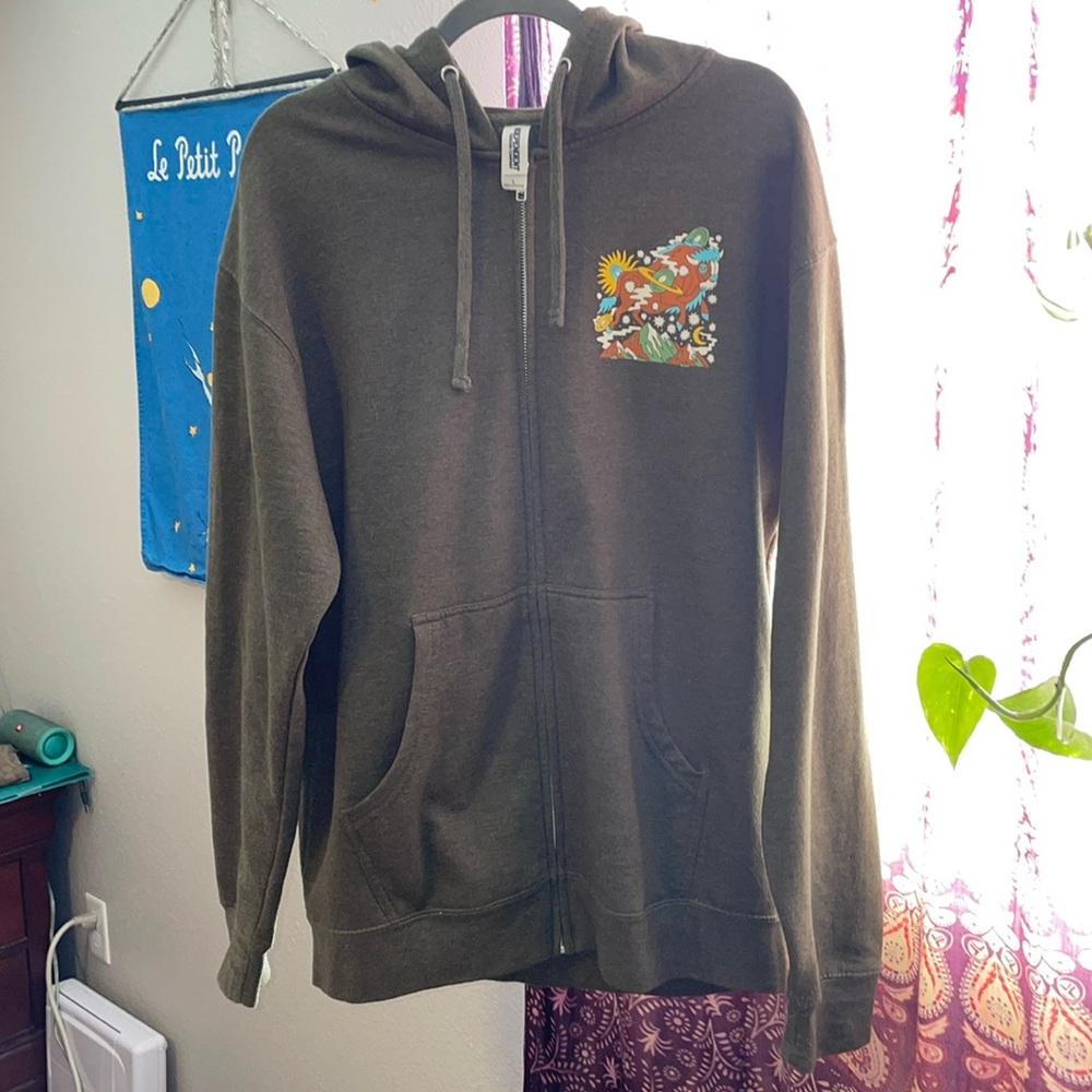PHISH DICKS SPORTING GOODS ARENA 2022 Tour Hooded sweatshirt. EUC Size LRG